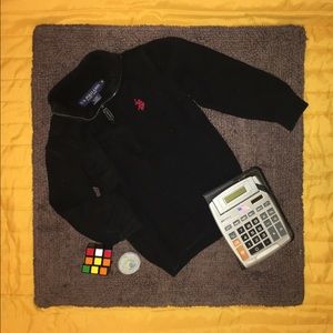 Super cute boys polo sweater.